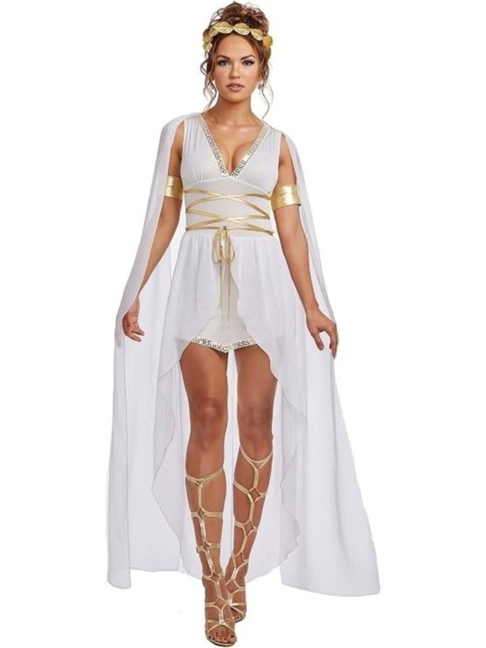 NEW Dreamgirl SZ  Small Venus Goddess Costume Halloween No Headpiece MSRP $54